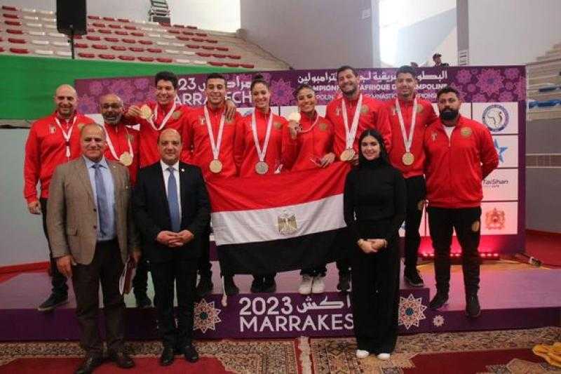 وزير الرياضة يشيد بإنجاز الجمباز في بطولة إفريقيا والكاراتيه في الدوري العالمي