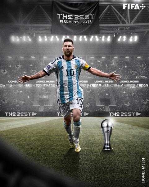 رسميًا.. ميسي أفضل لاعب في العالم لعام 2022