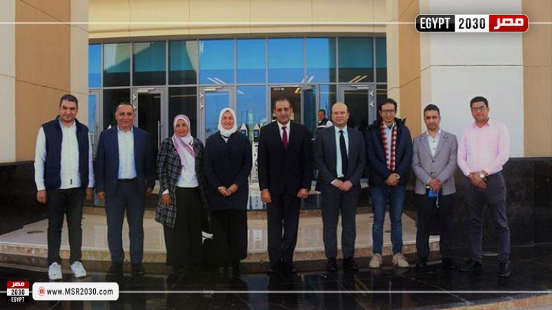 جانب من الزيارة
