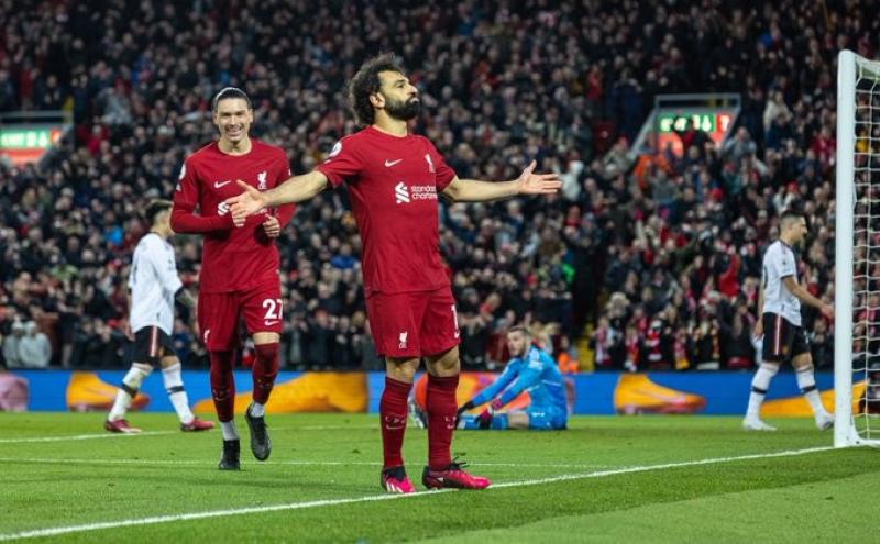 رسميًا.. محمد صلاح الهداف التاريخ لليفربول في الدوري
