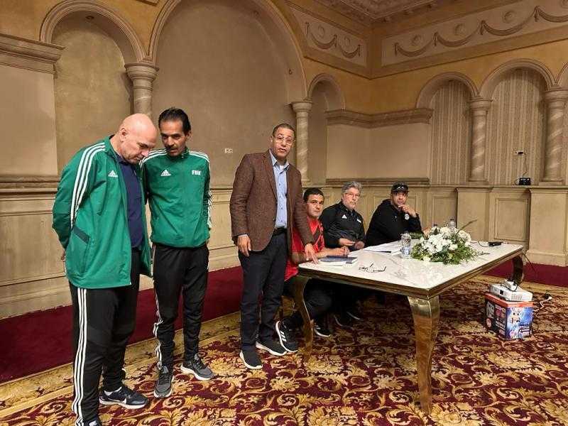 بيرييرا في أولى معسكرات الحكام: أمامنا مهمة صعبة ونعمل كأسرة واحدة للتطوير