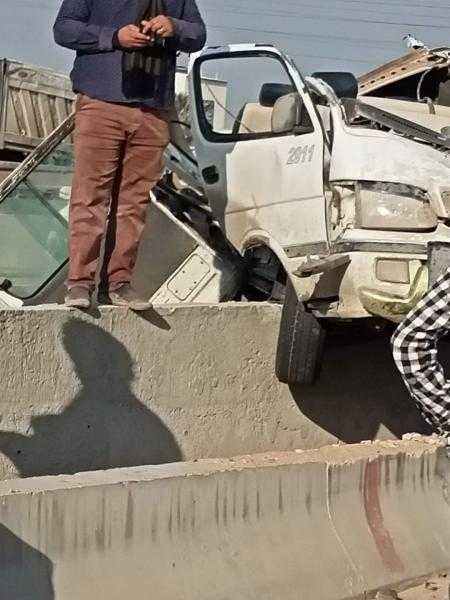 إصابة 6 مواطنين بحادث انقلاب سيارة ”تمناية” بالبحيرة