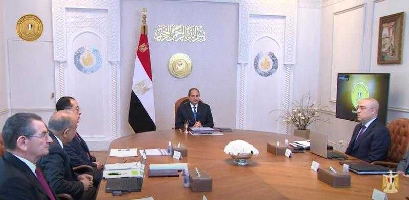 شاهد.. الرئيس السيسي يُتابع الموقف التنفيذي لتطوير الصناعات النسيجية - فيديو