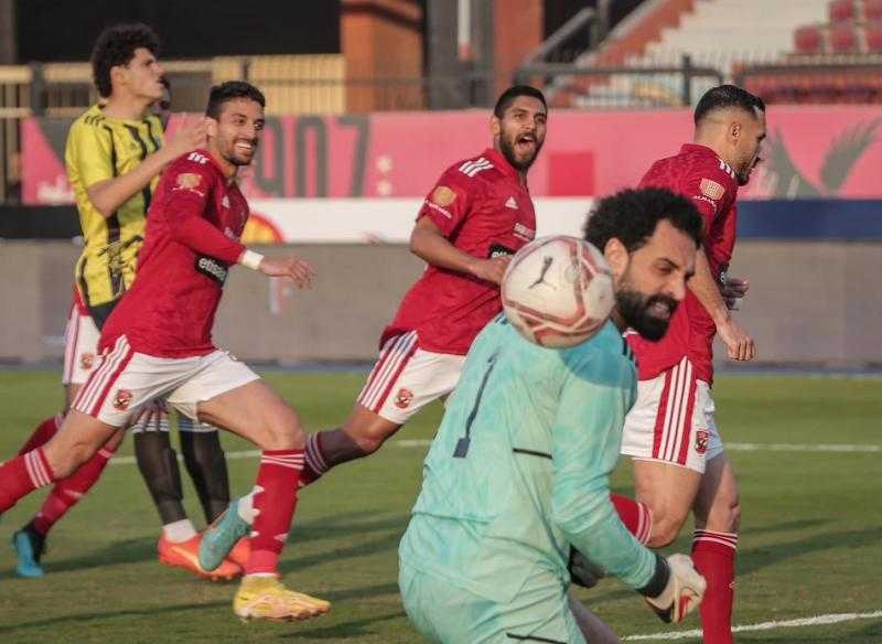 الأهلي يفوز على المقاولون العرب في الدوري قبل موقعة صن داونز
