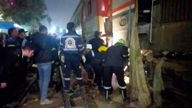 حادث قطار منوف 
