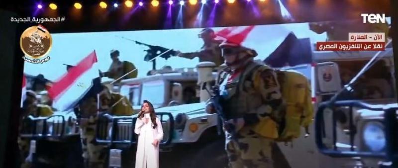 كارمن سليمان تبدع في غناء ”مليون شهيد” باحتفالية يوم الشهيد.. «فيديو»