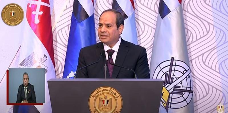 السيسي يكشف مخطط تدمير سيناء منذ توليه منصب نائب مدير المخابرات.. «فيديو»