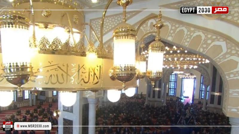 شعائر صلاة الجمعة من مسجد المشير طنطاوي
