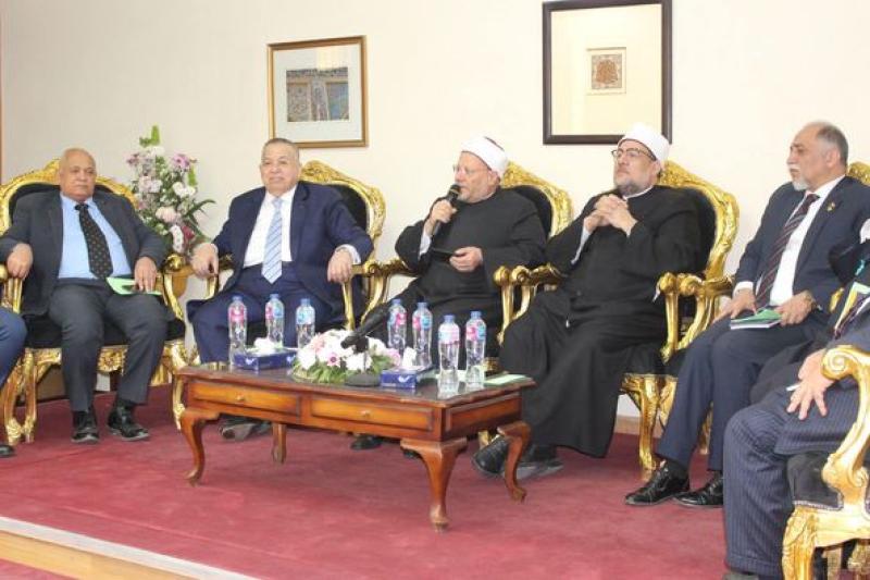 مفتي الجمهورية خلال المؤتمر