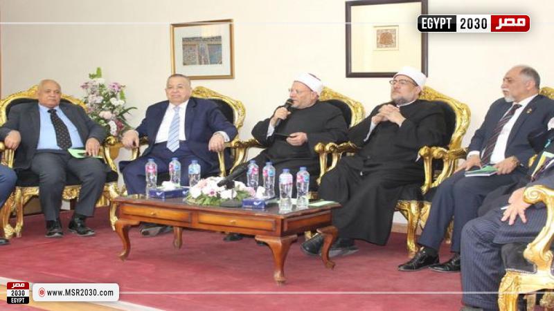مفتي الجمهورية خلال المؤتمر