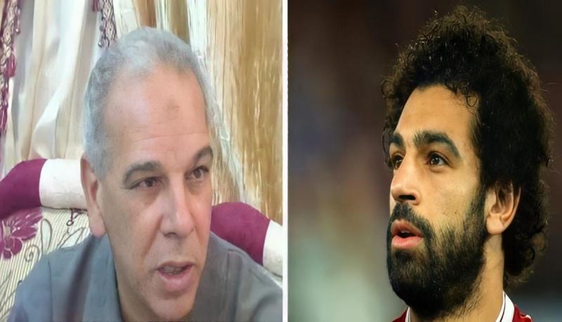 محمد صلاح ووالده 