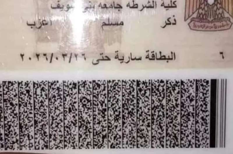 البطاقة المزيفة