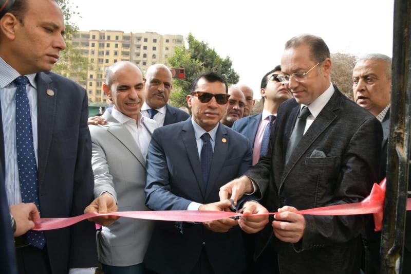 وزير الشباب والرياضة يفتتح مكتب توثيق بمركز شباب جزيرة بدران بروض الفرج