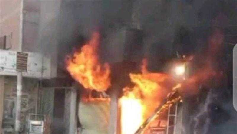 مصرع طفلة وإصابة 4 في حريق داخل شقة سكنية بـ فيصل