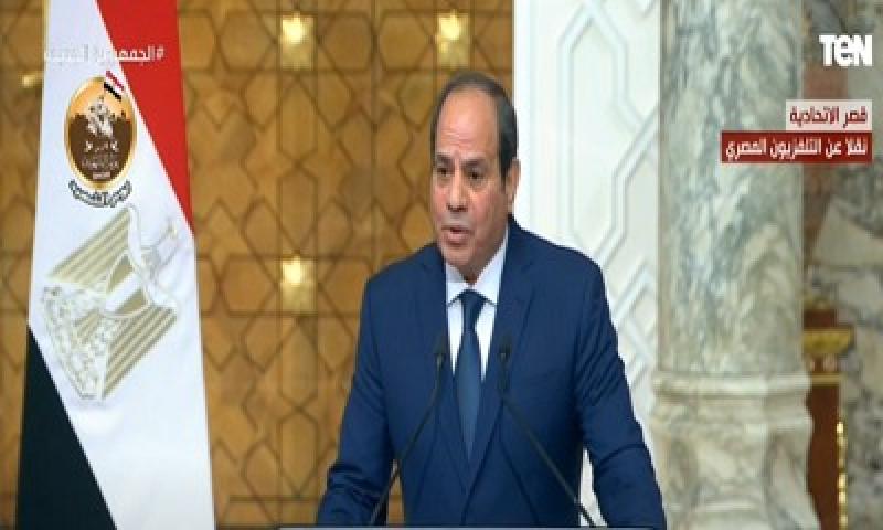 السيسي: لابد من إيجاد حلول للأزمة الروسية الأوكرانية
