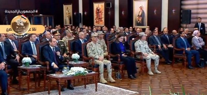 السيسي يشاهد الفيلم التسجيلي «أرض الخير».. فيديو