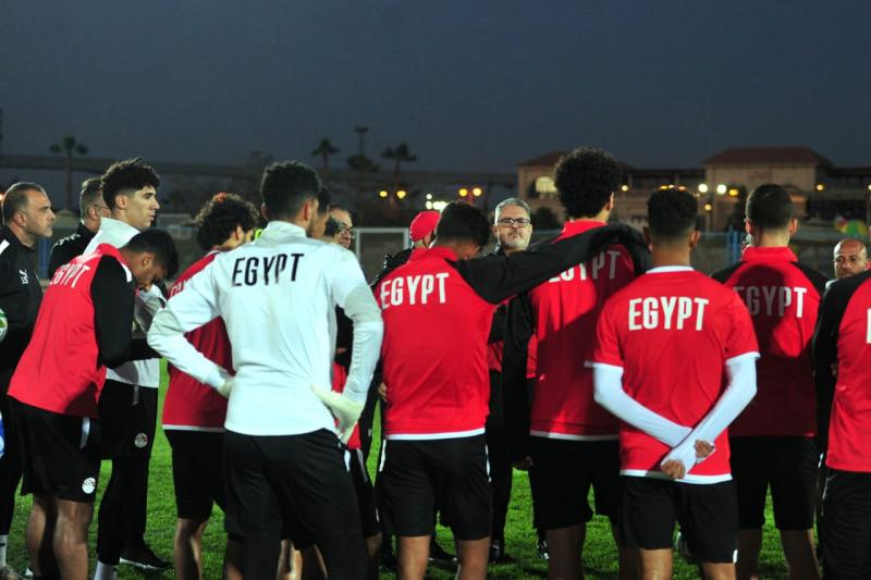 مران منتخب مصر الأولمبي