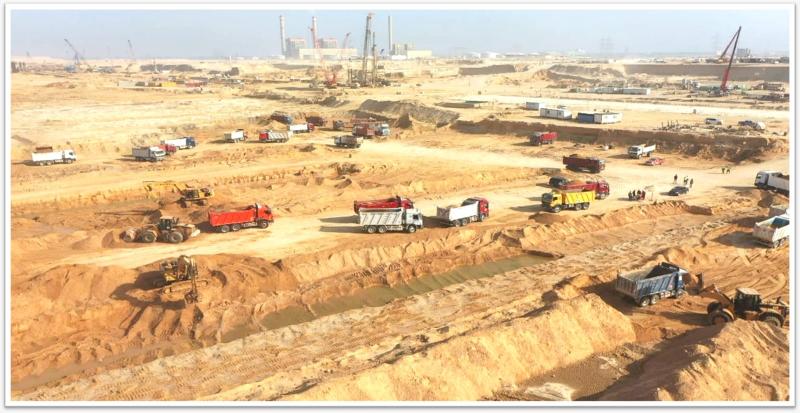 أعمال مشروع تطوير ميناء السخنة