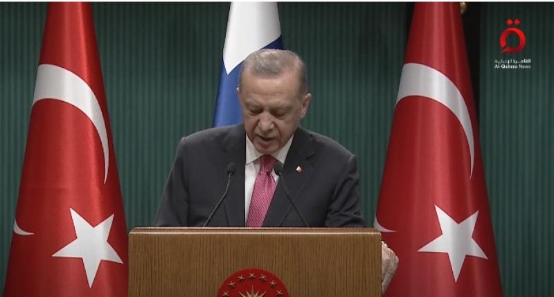 الرئيس التركي رجب طيب أردوغان