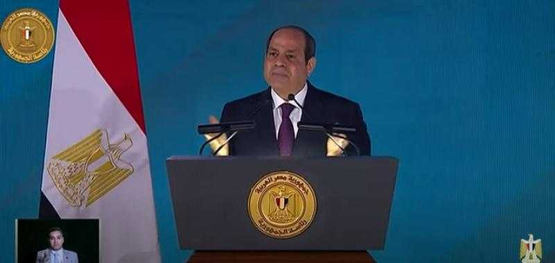 الرئيس السيسي: تكلفة المرحلة الأولى لـ حياة كريمة بلغت 350 مليار جنيه - فيديو