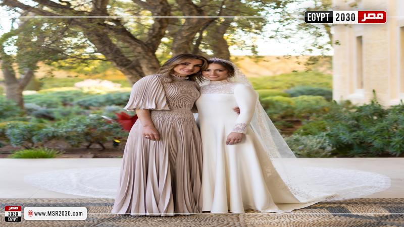 الملكة رانيا وابنتها إيمان