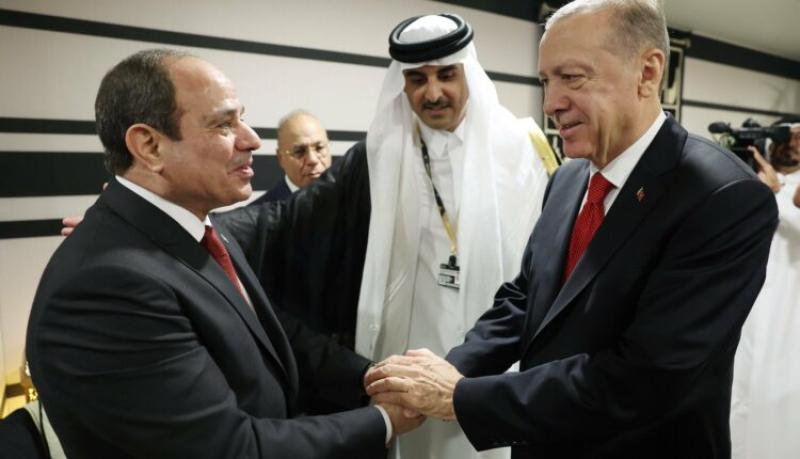 الرئيس السيسي مع أردوغان 