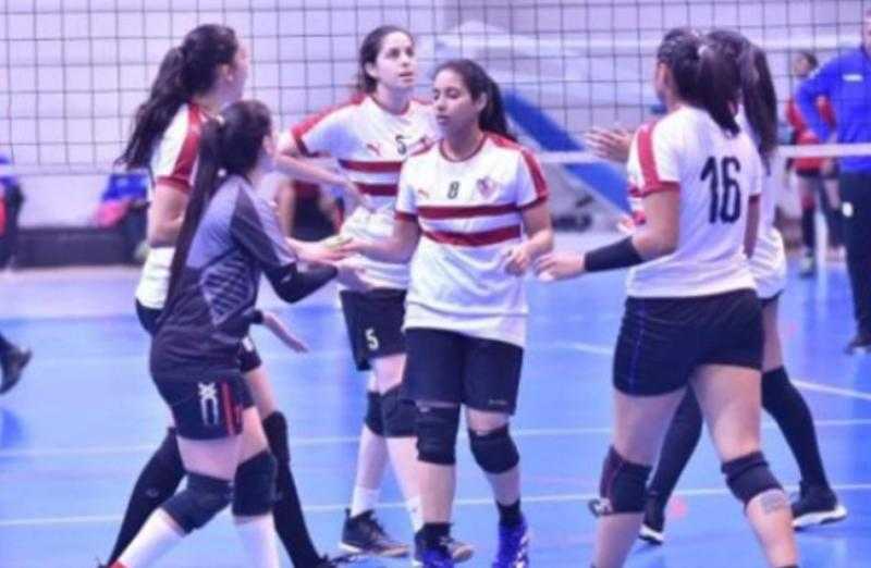 سيدات الطائرة يهزمن سموحة في نصف نهائي الدوري الممتاز