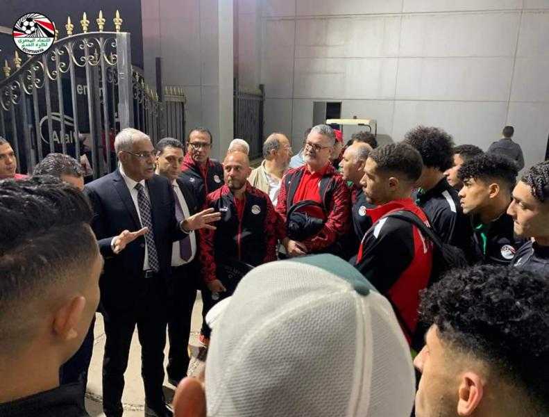 جمال علام يهنئ المنتخب الأولمبي ويشيد باللاعبين بعد الفوز على زامبيا