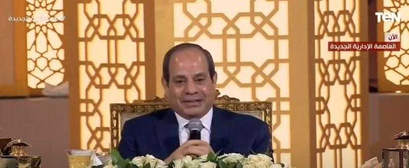 السيسي مهنئا المصريين برمضان: «يارب أيامنا طيبة وفيها كرم ربنا».. فيديو