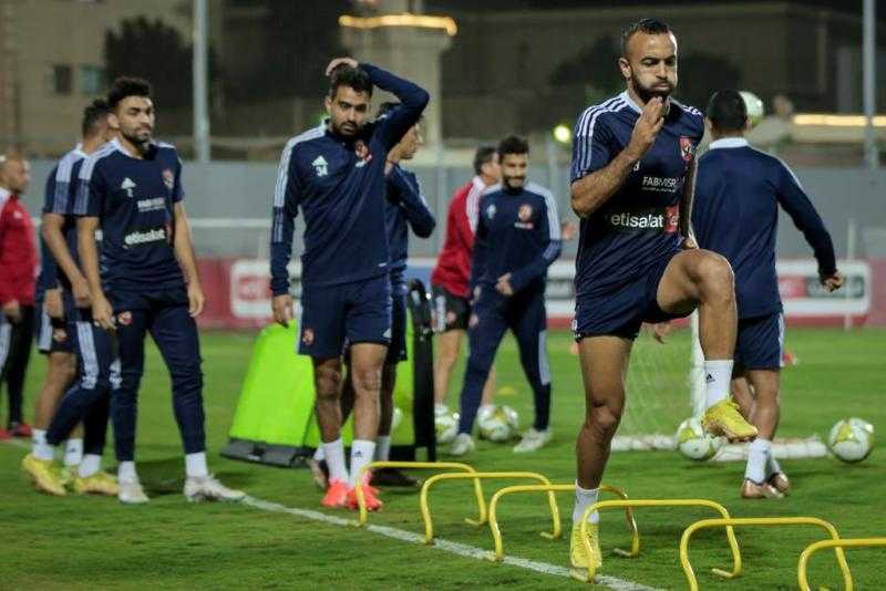 الأهلي  يستأنف تدريباته استعدادًا لمباراة الهلال السوداني