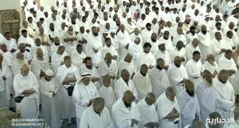 ضيوف الرحمن في الحرم الشريف