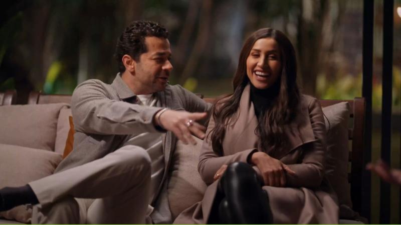 الأطفال يهددون عش زوجية دينا الشربيني في ”كامل العدد”