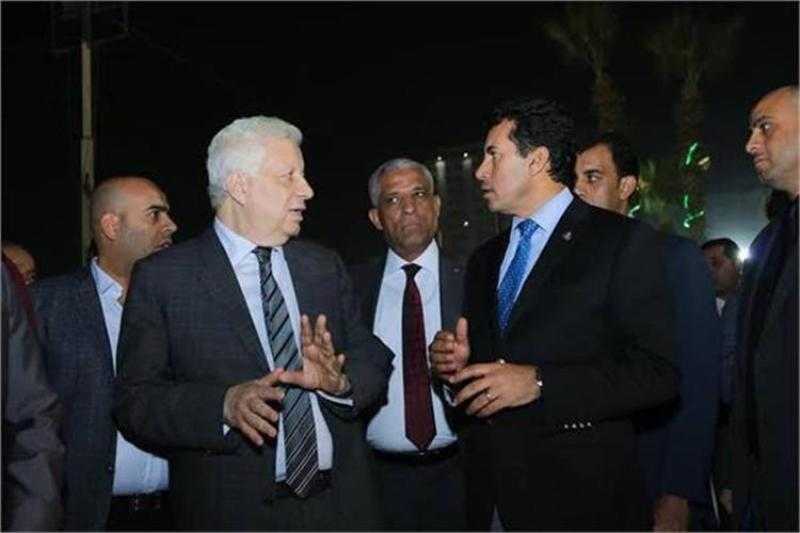وزير الرياضة عن مرتضى منصور: «إحنا مش بنتشفى في حد».. فيديو