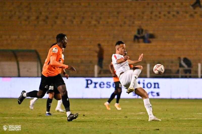 تعادل سلبي بين الزمالك والبنك الأهلي في الشوط الأول