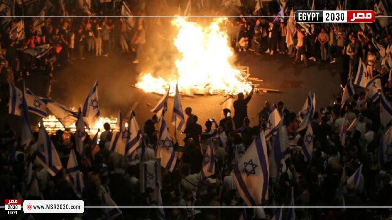 المظاهرات  في إسرائيل