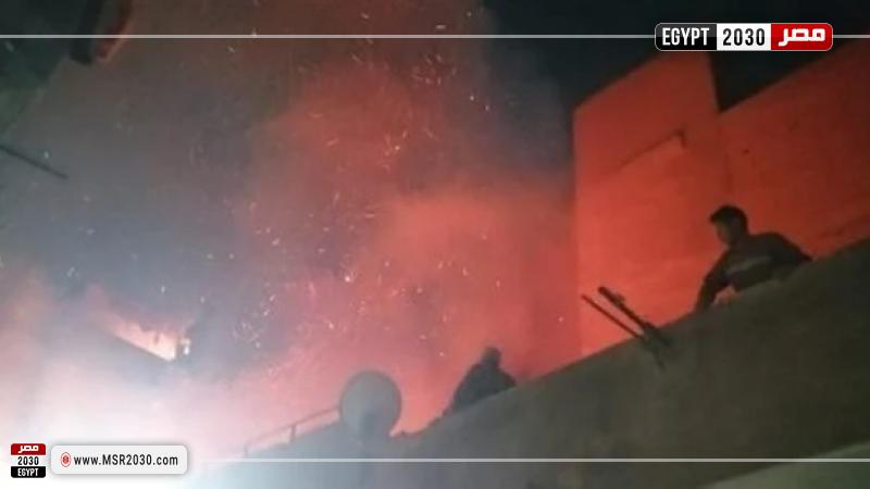 حريق شبرا