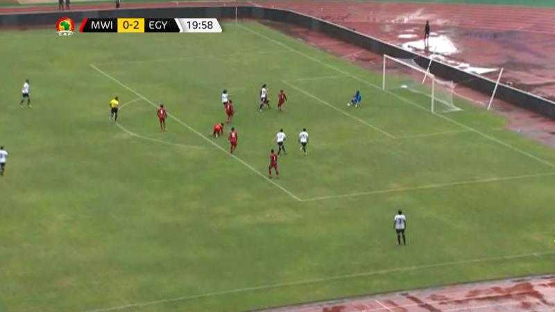 محمد صلاح يحرز الهدف الثالث لمنتخب مصر في مرمى مالاوي