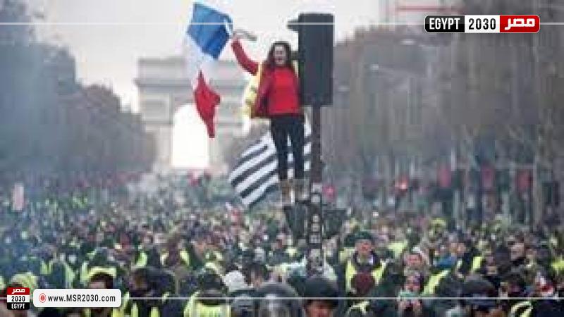 مظاهرات فرنسا 