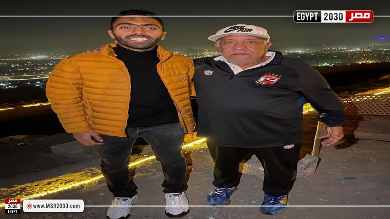 حسين الشحات ووالده