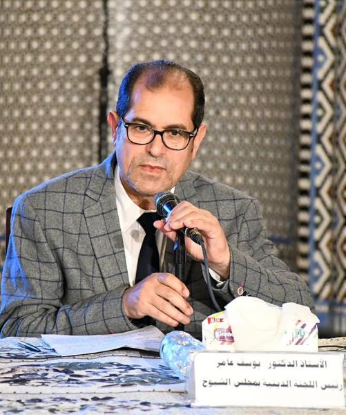 يوسف عامر رئيس اللجنة الدينية بمجلس الشيوخ