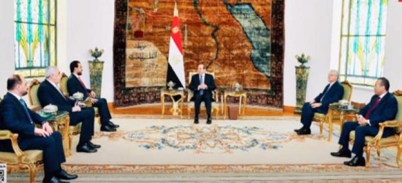 السيسي يلتقي رئيس مجلس النواب العراقي ويؤكد تميز العلاقات المشتركة