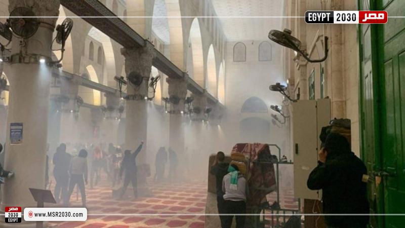 الاعتداء على المسجد الأقصى