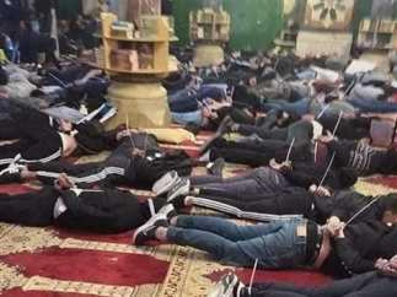 الاعتداء على المصلين في الأقصى