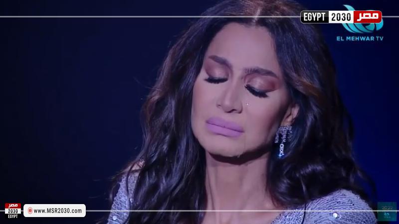 بكاء بسمة وهبة مع محمد عبد الوهاب