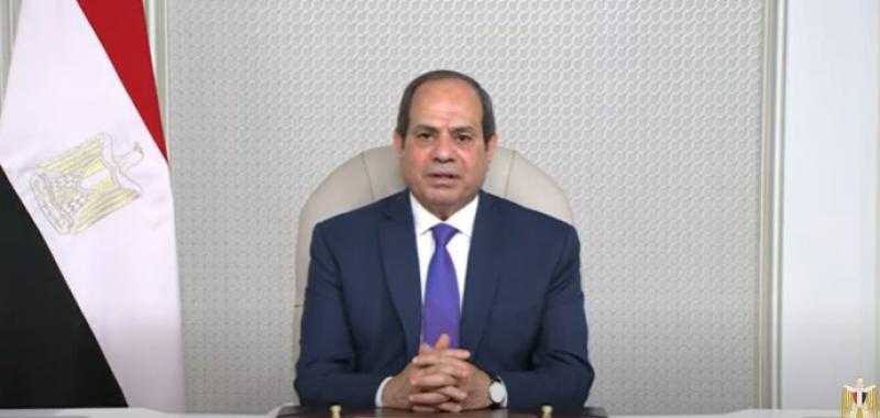 شاهد| السيسي يُثني على إشادة «الصحة العالمية» بمبادرة 100 مليون صحة