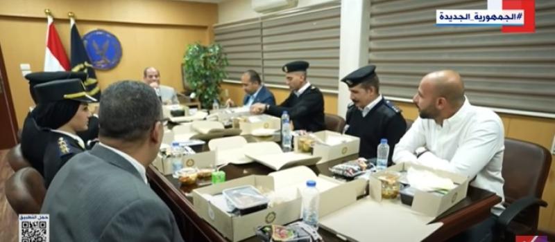 صيدلي التقى الرئيس صدفة بقسم مدينة نصر: «أنا اتخضيت ومبسوط».. فيديو