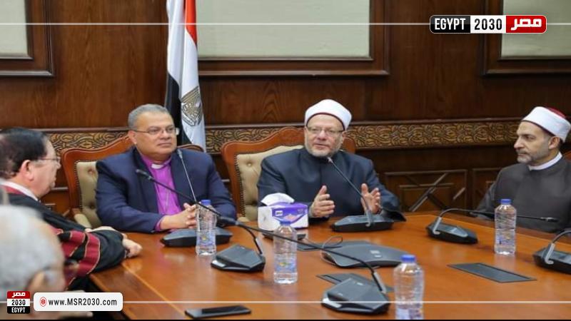 مفتي الجمهورية خلال اللقاء