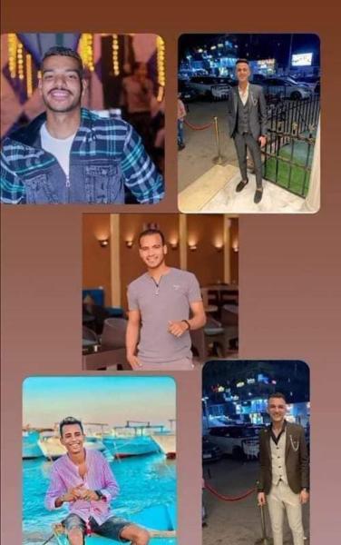 ضحايا حادث قنا