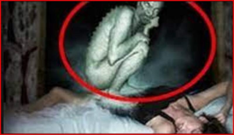زواج امرأة من جنى شبح