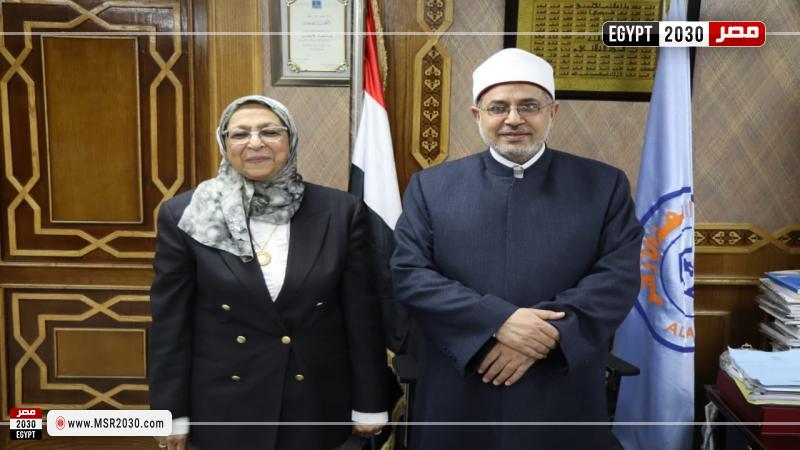 الدكتور سلامة داود و الدكتورة راجية طه